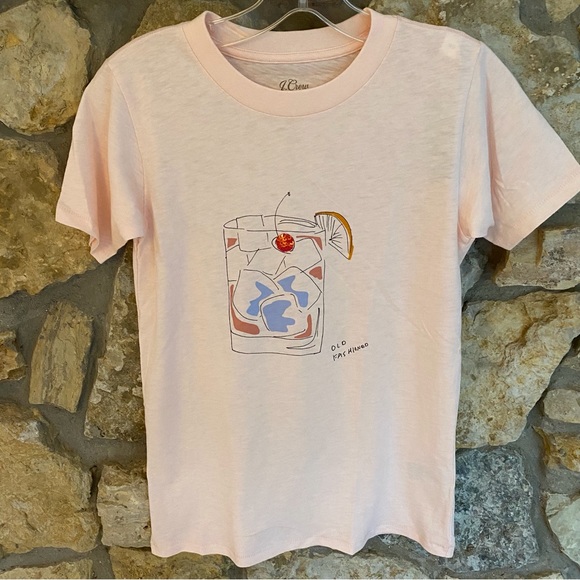 NWT J. Crew Old Fashioned Tee XXS - Picture 2 of 7